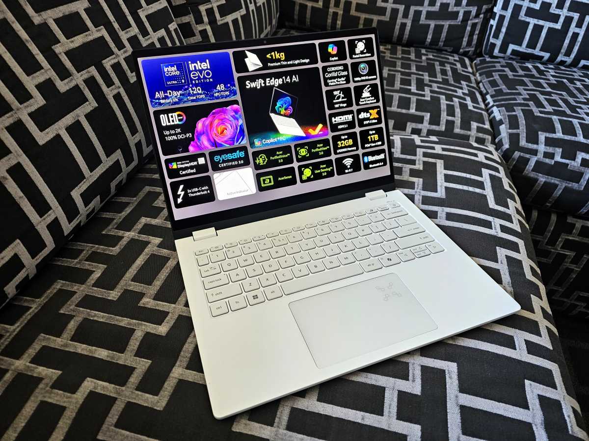 Acer Swift Edge front angle