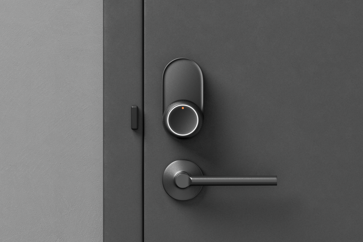 SwitchBot Lock Ultra installed