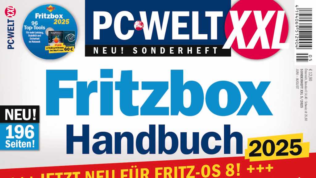 Image: PC-WELT XXL 5/2025: Fritzbox-Handbuch 2025 â jetzt am Kiosk