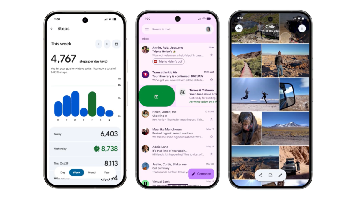 Android 16 redesigned apps