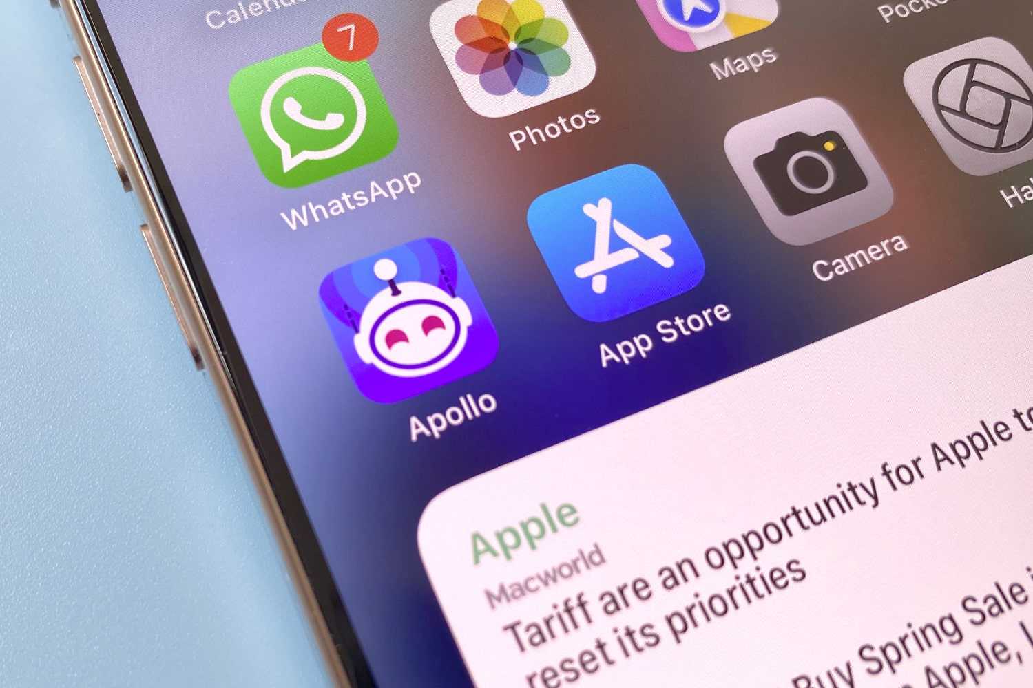 Icon of the Apollo Reddit application on iPhone