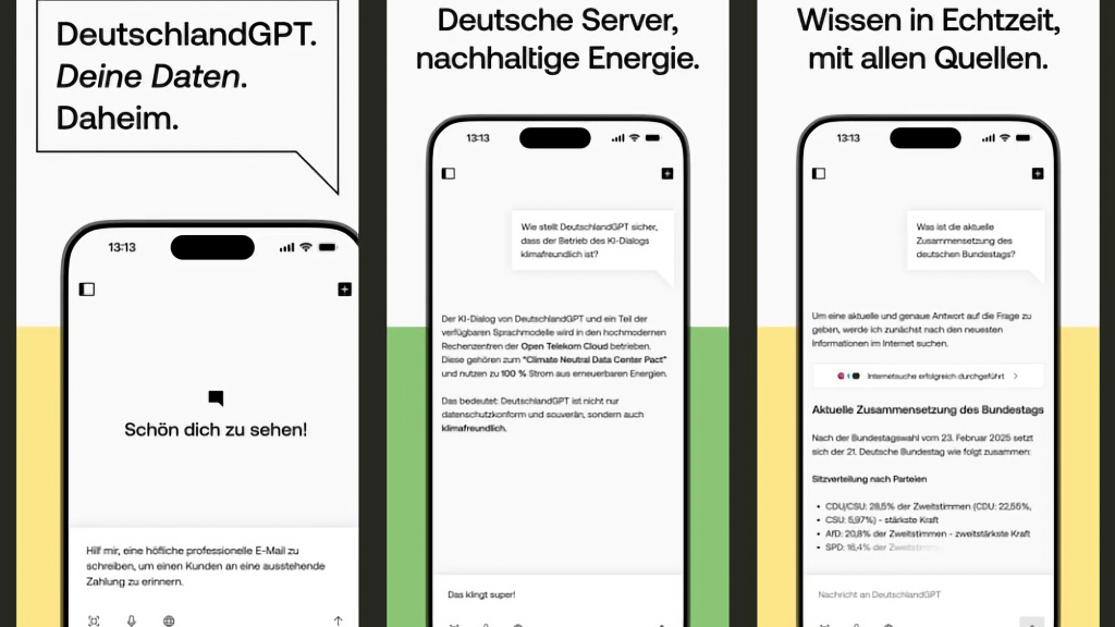 Image: Deutschland-GPT: KI jetzt auch als App fÃ¼r das iPhone