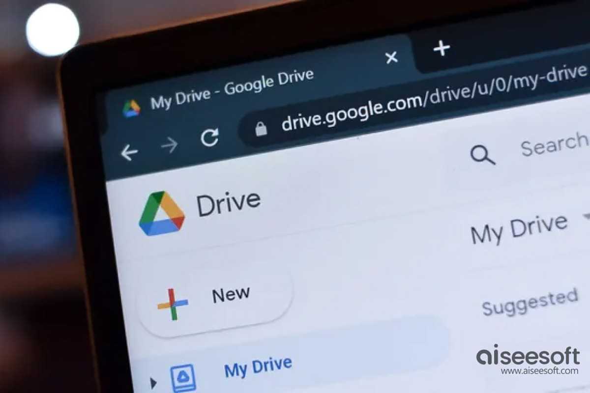 google drive interface