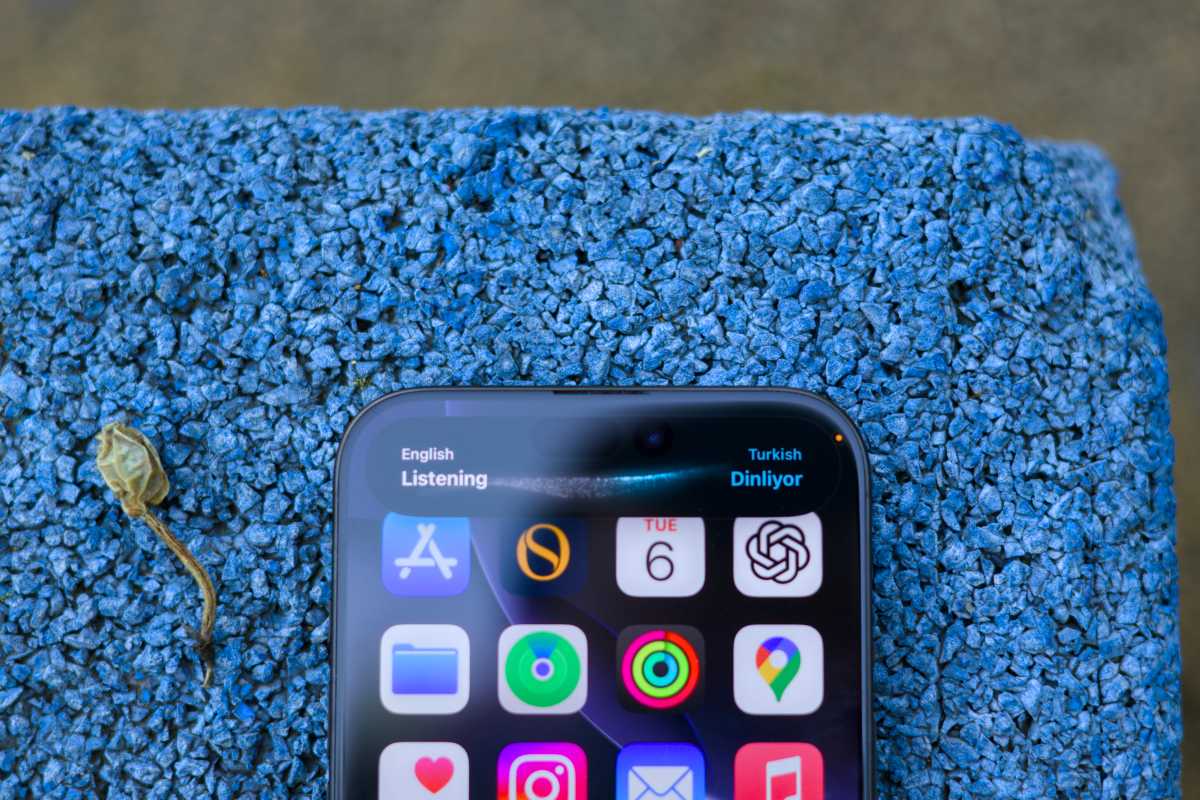 iPhone Action button translator