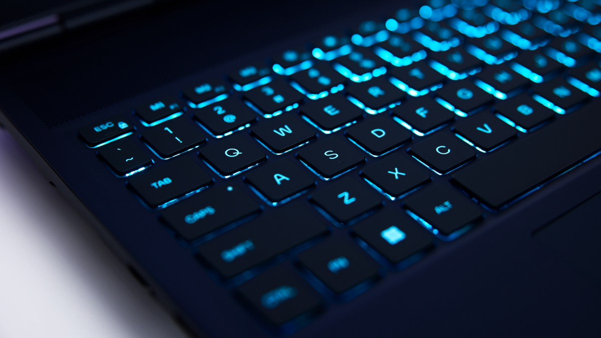 Alienware Aurora 16 Gaming Laptop keyboard