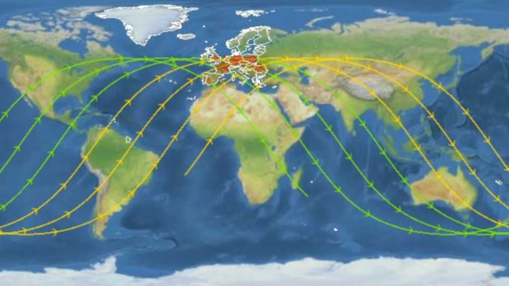 Image: Keine LiebesgrÃ¼Ãe aus Moskau: Russische Sonde kÃ¶nnte am Samstag hier in Deutschland einschlagen
