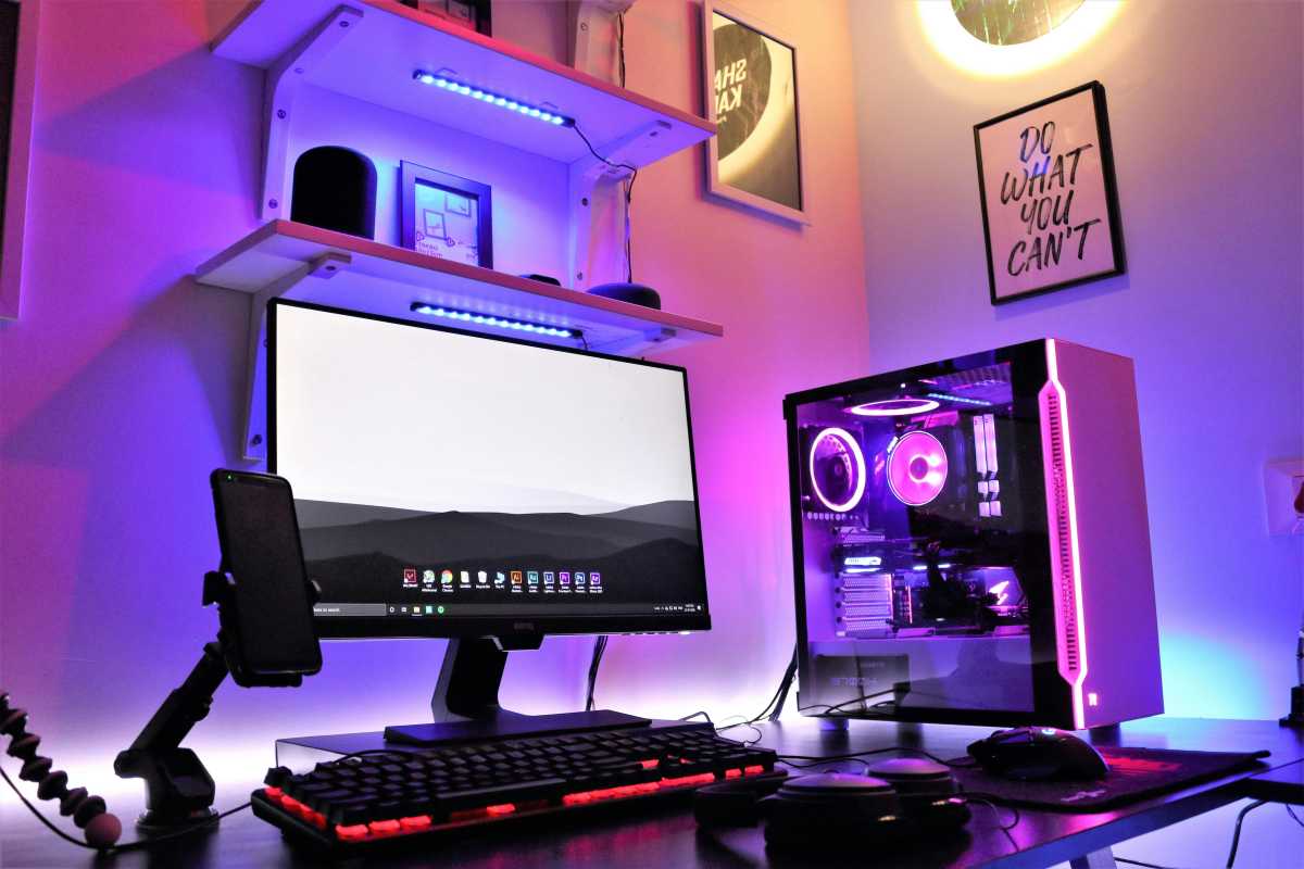 RGB gaming rig