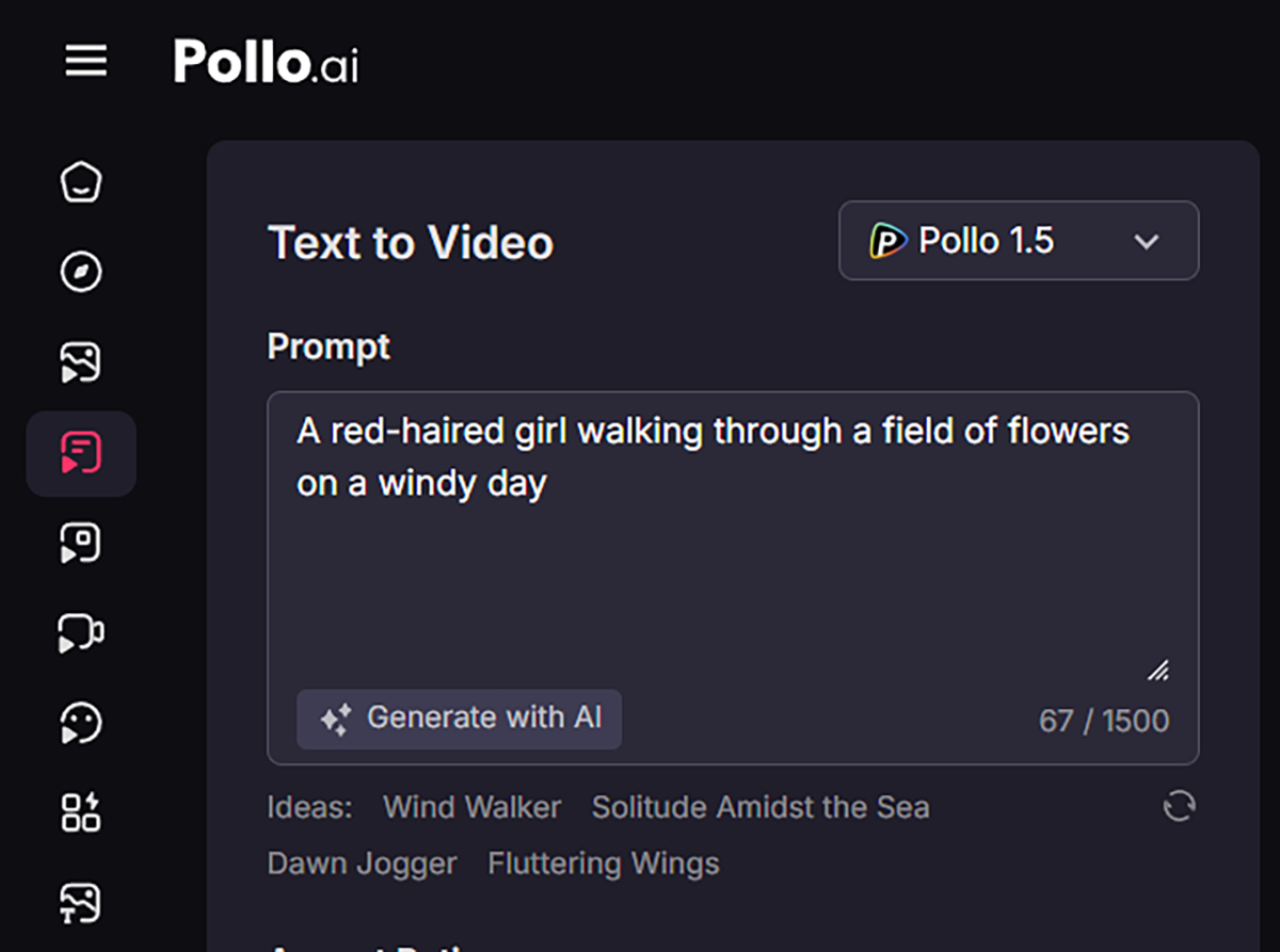 pollo ai for text to video