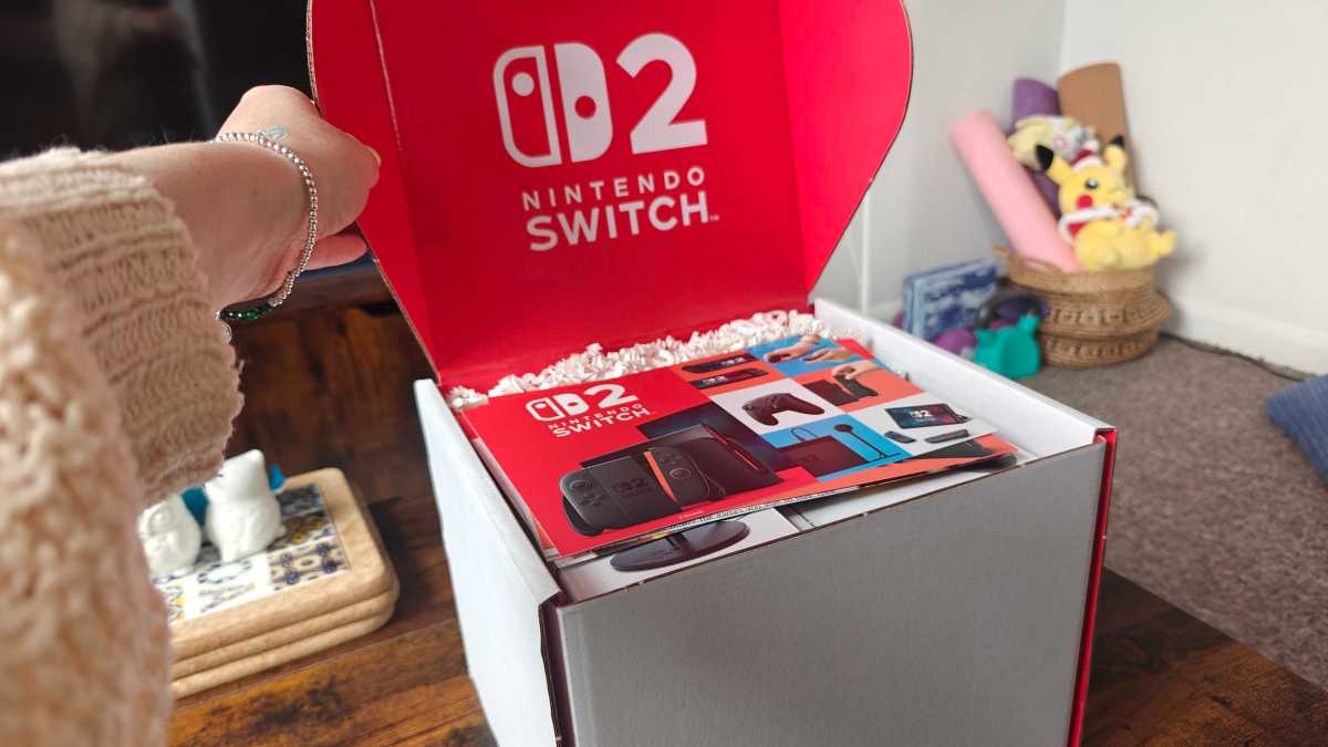 Nintendo Switch 2 unboxing