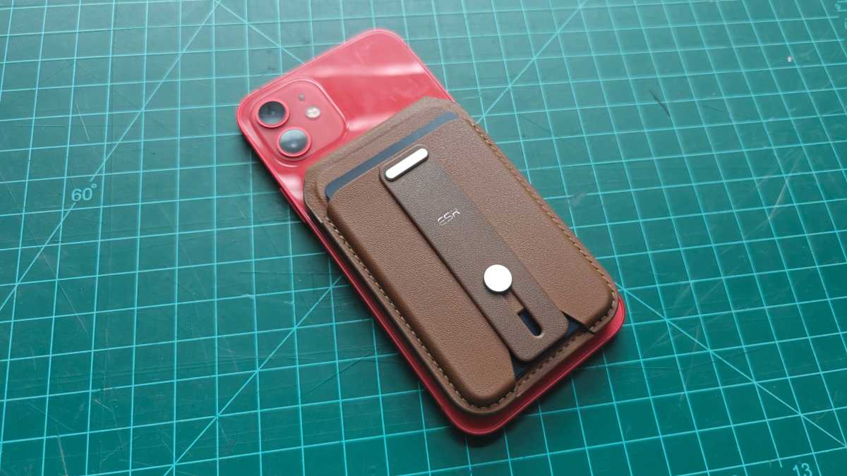 Accessory turns phone into wallet stand card holder and more