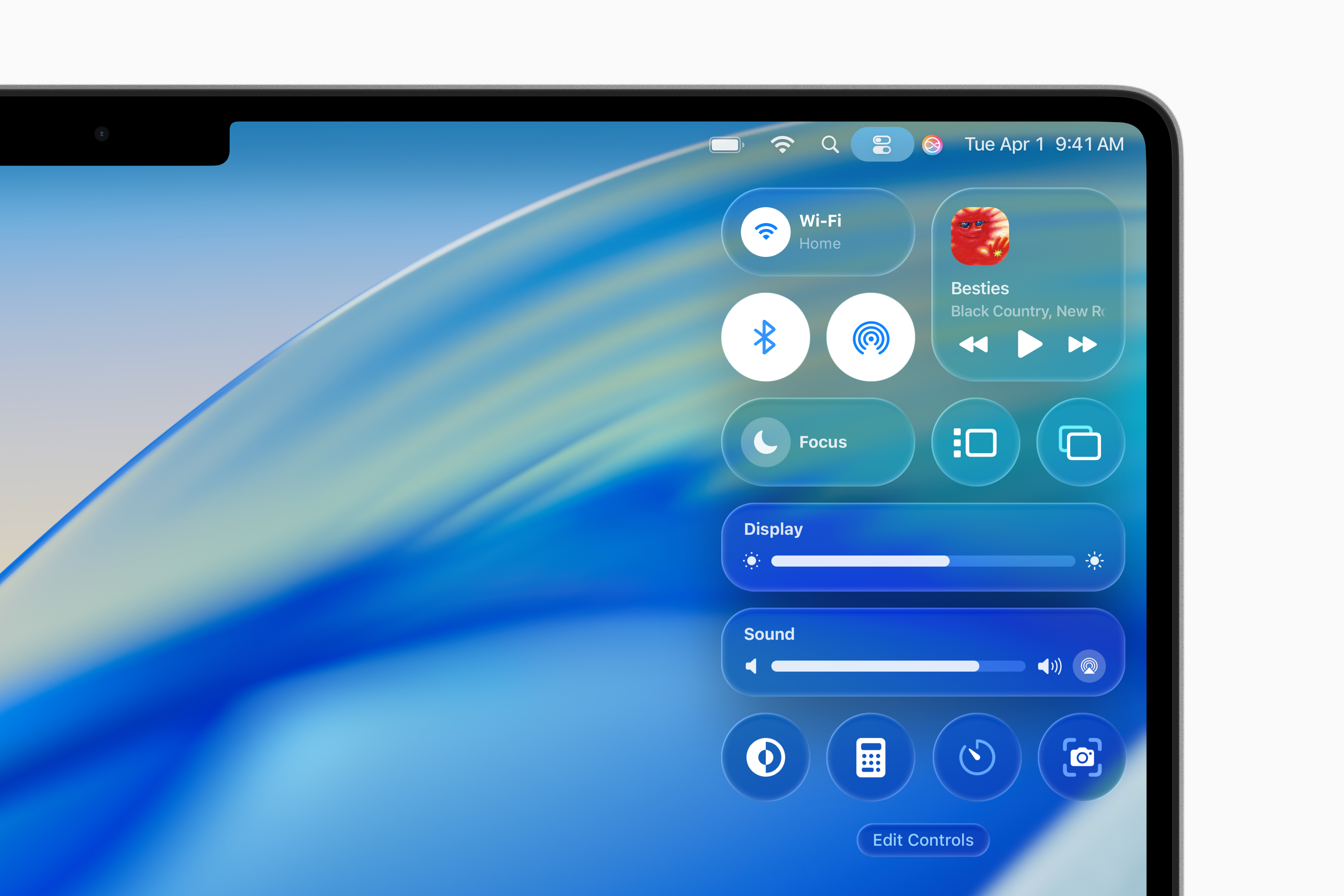 Apple WWDC25 macOS Tahoe 26 Control Center 250609