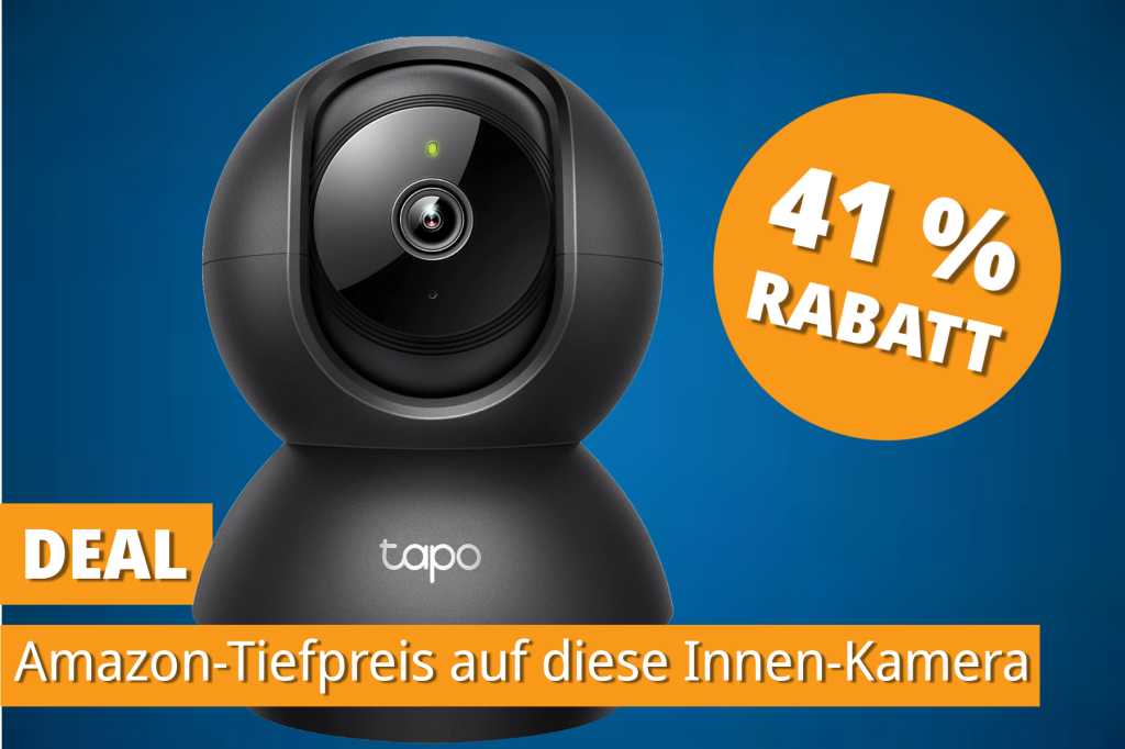 Image: Ob Haustier oder Paketbote â mit dieser WLAN-Kamera bleibt nichts unbemerkt, jetzt im Angebot