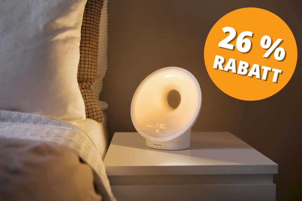 Image: Licht statt LÃ¤rm â dieses Philips-GerÃ¤t Ã¤ndert Ihre Morgenroutine (und ist gerade reduziert)