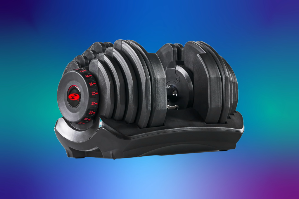 Image: Verstellbare Hantel fÃ¼rs Heimtraining ersetzt 17 Hanteln: Bowflex Selecttech bei Amazon jetzt 26â¯Prozent gÃ¼nstiger