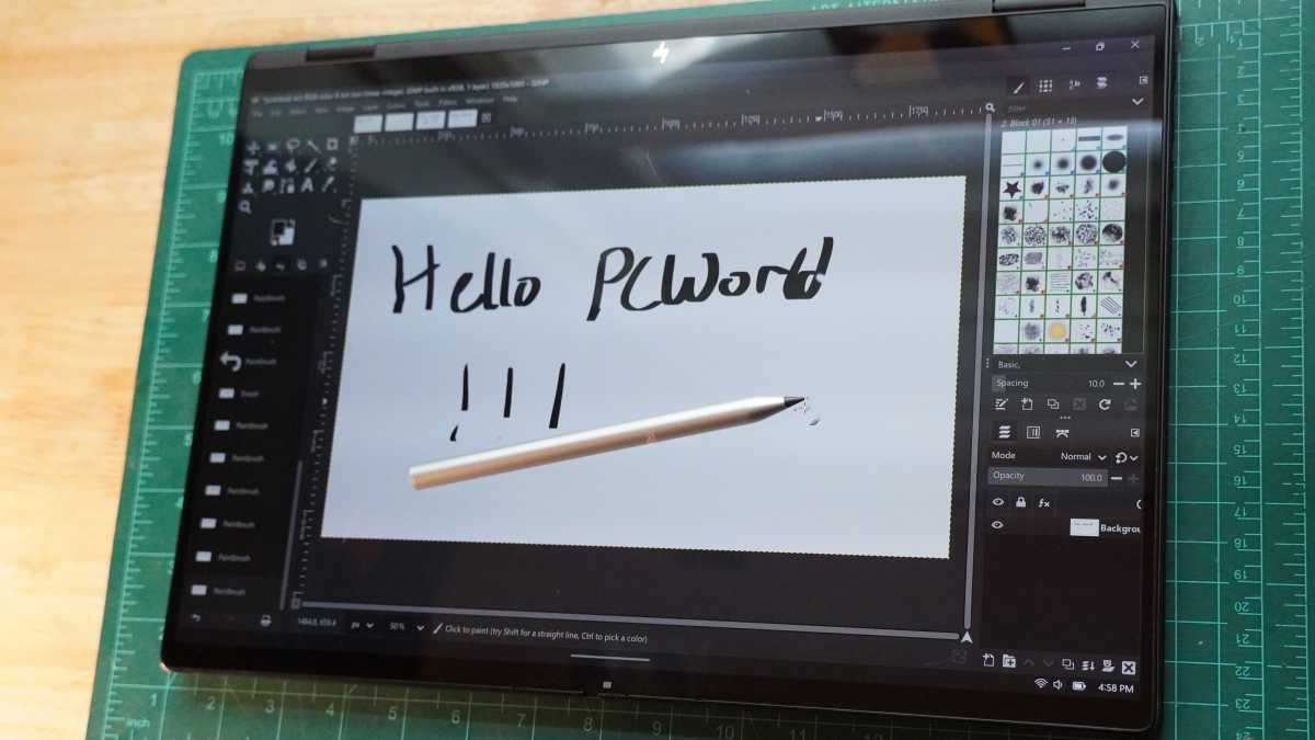 HP Omnibook X Flip 16 touchscreen