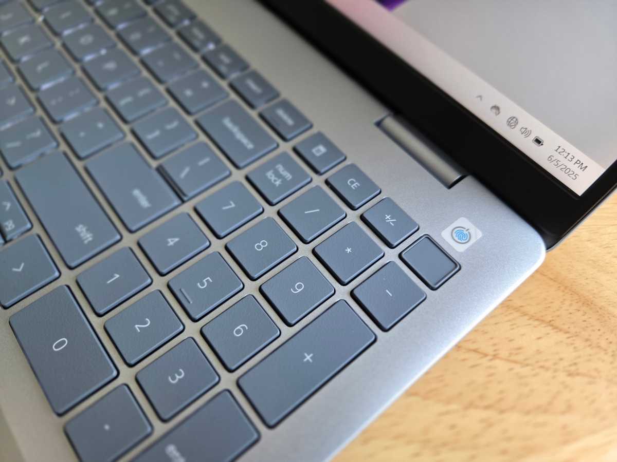 Dell 16 Plus fingerprint reader