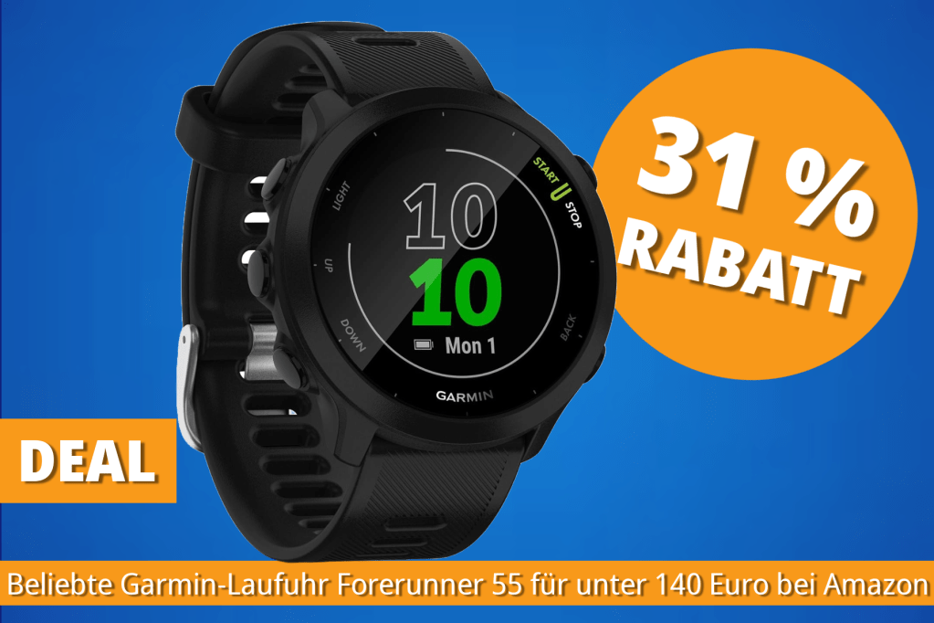 Image: Garmin-Deal bei Amazon â meistverkaufte GPS-Laufuhr fÃ¼r unter 140 Euro