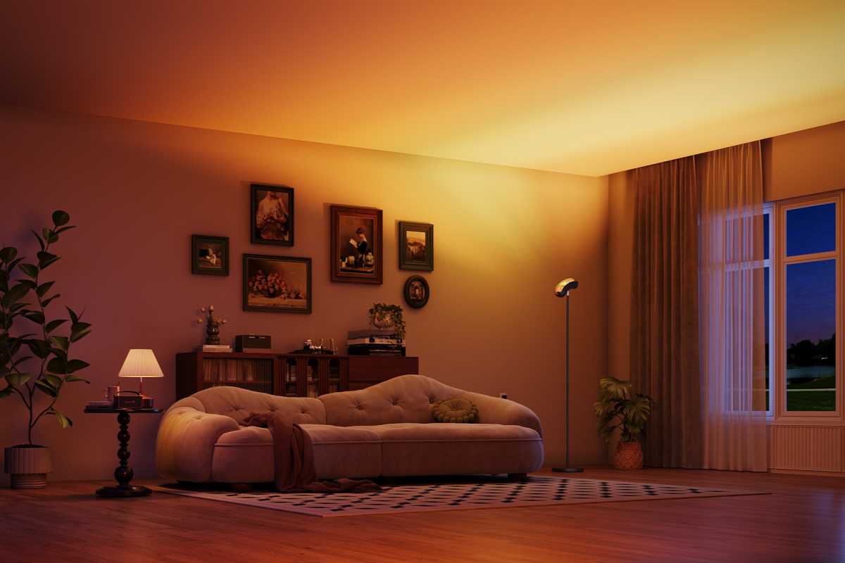 Govee Torchiere Floor Lamp detail
