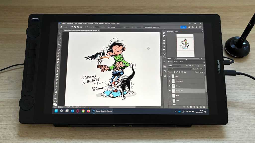 Image: Huion Kamvas 16 (Gen 3) im Test: Grafik-Tablett mit vielen Funktionen zum fairen Preis