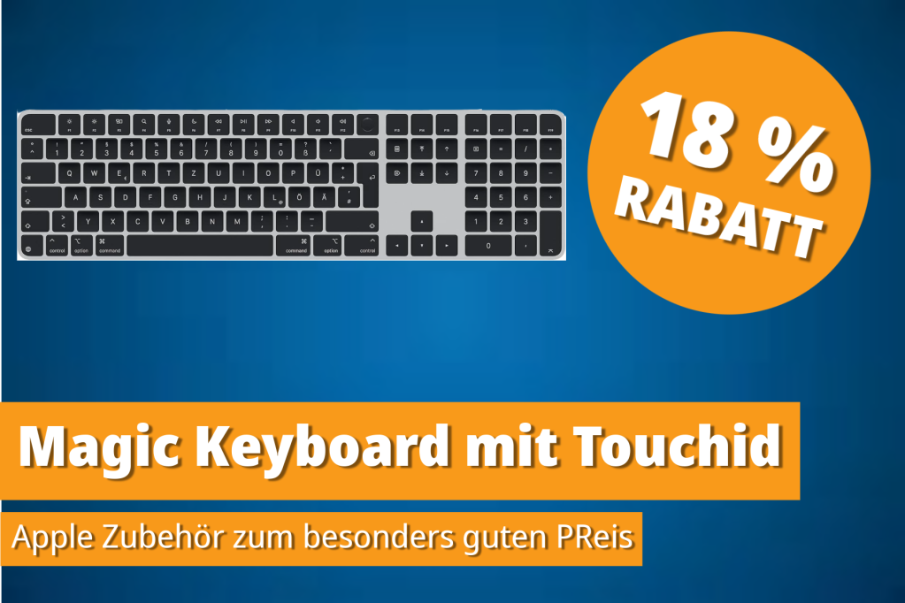 Image: Komfort am Mac, jetzt gÃ¼nstiger: Das Apple Magic Keyboard mit Ziffernblock im Angebot