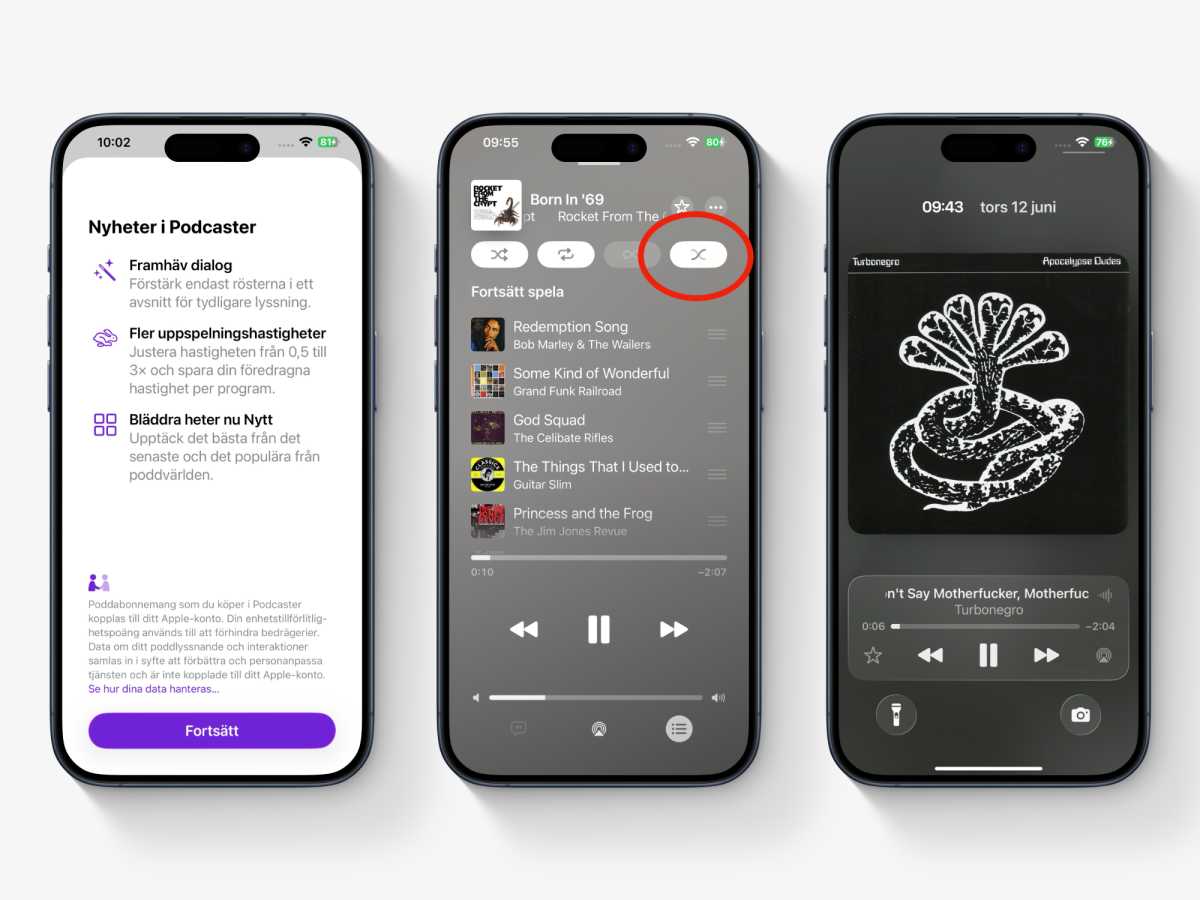 Musik o podcast
