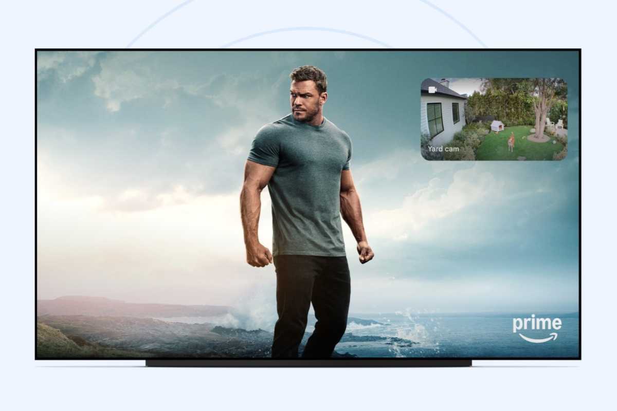 Picture in picture support for Nest Cams on Google TV