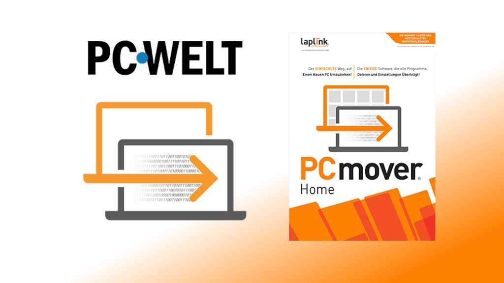 Image: Schluss mit PC-Umzugsfrust: PCmover Home fÃ¼r nur 15 Euro bei PC-Welt