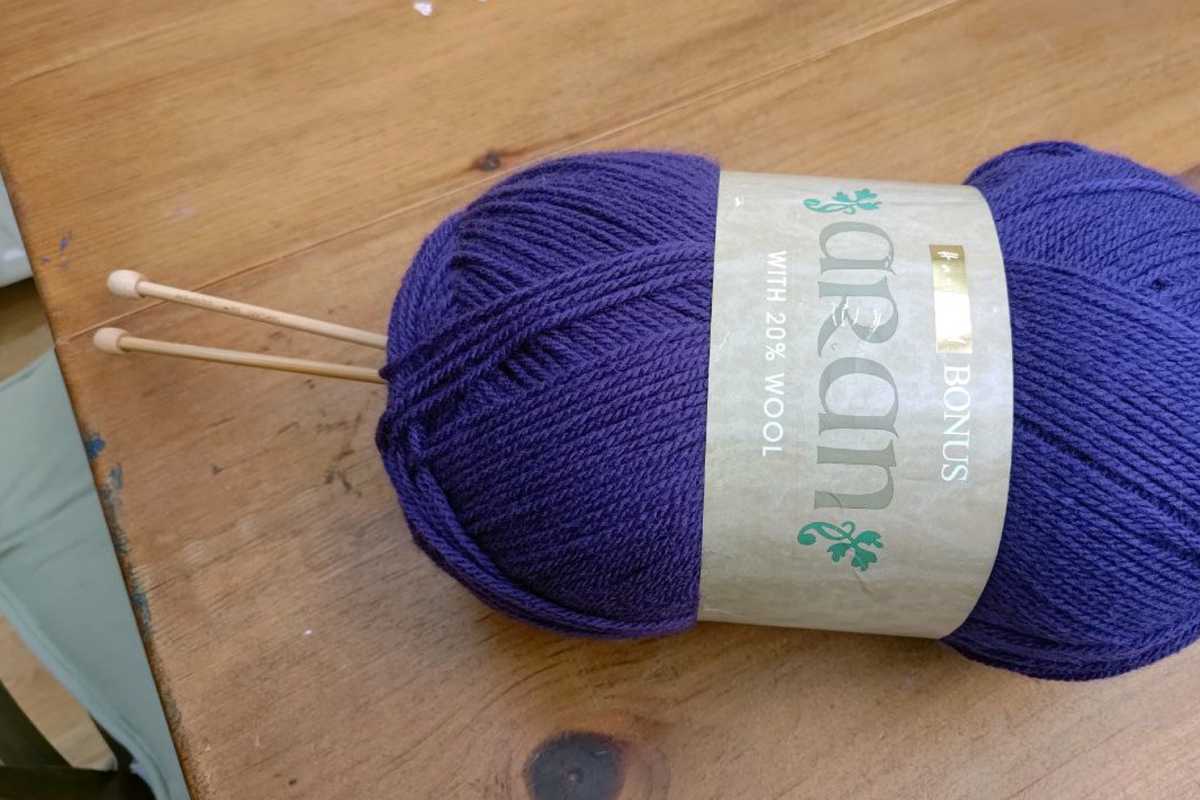 Procrastination averted with some analog hobbies like knitting
