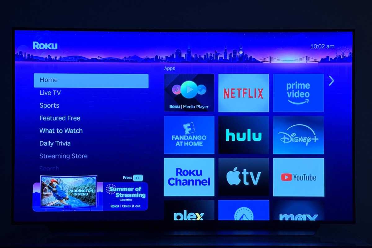 Roku app tiles