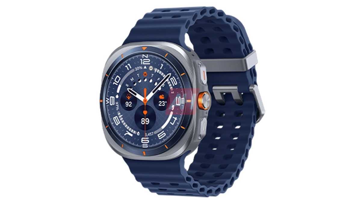 Samsung Galaxy Watch Ultra 2 leaked render in blue