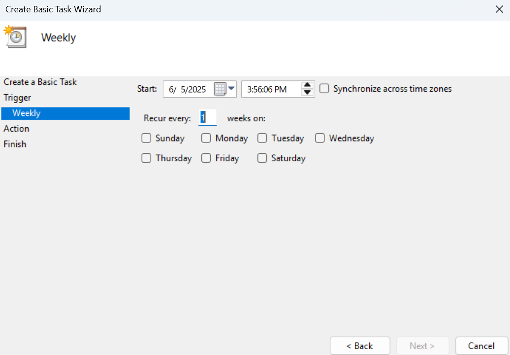 Task scheduler