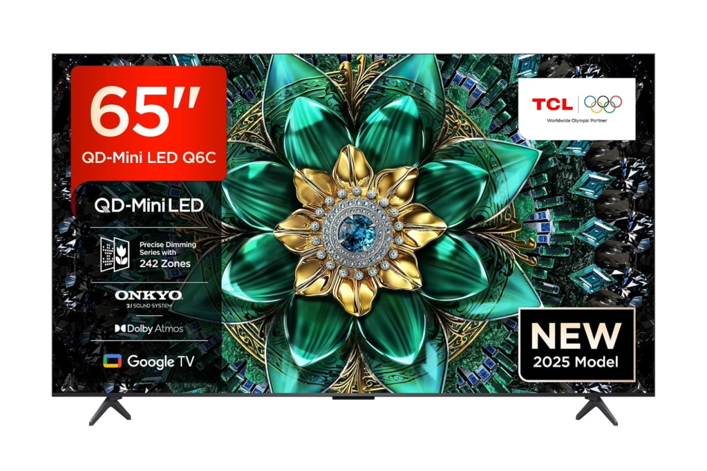 Image: Mehr Technik als gedacht: 65-Zoll-Fernseher mit Mini-LED, 4K & Dolby Atmos fÃ¼r 549â¯Euro