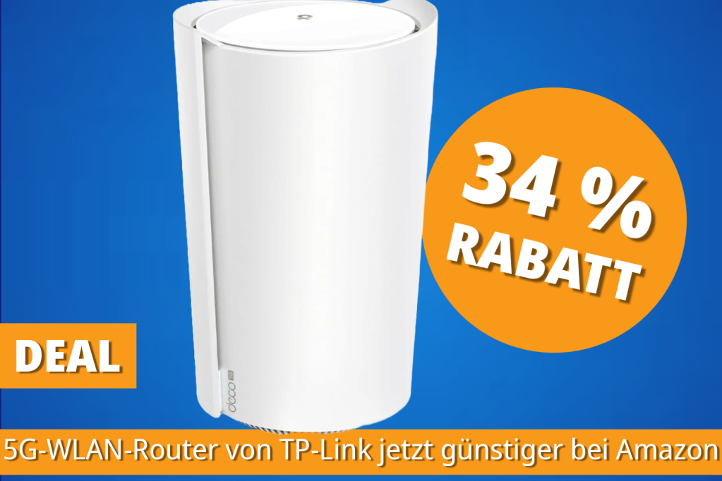 Image: Statt DSL-Anschluss: 5G-WLAN-Router von TP-Link jetzt 34 Prozent gÃ¼nstiger bei Amazon