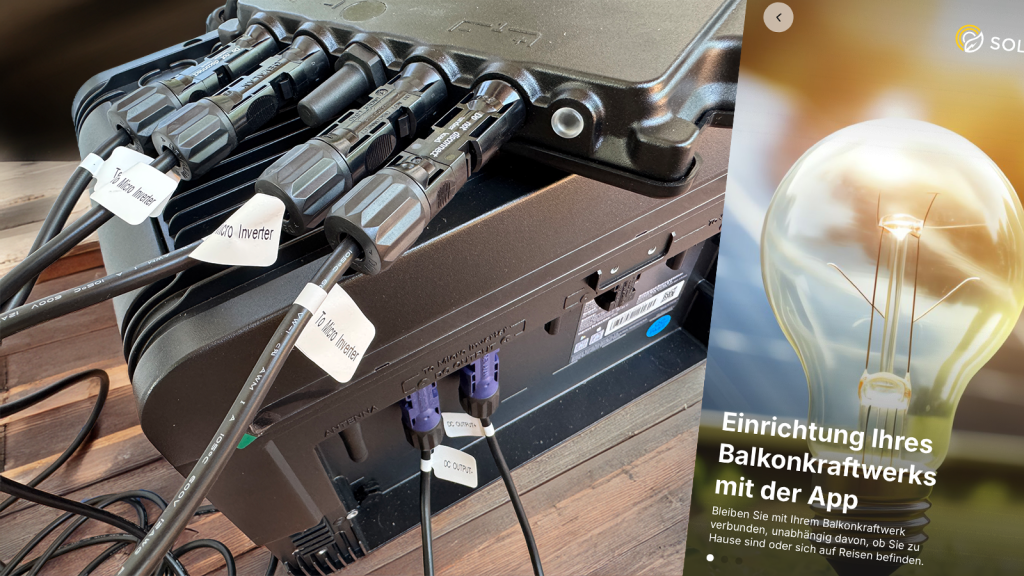 Image: Solakon-Balkonkraftwerk mit Growatt-Speicher im Test: Die App ist das Highlight