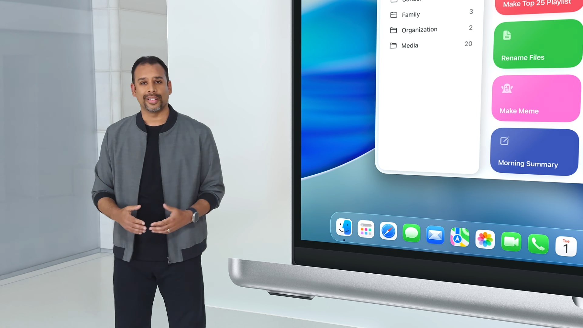 WWDC 2025 macOS Tahoe Shortcuts automations 1