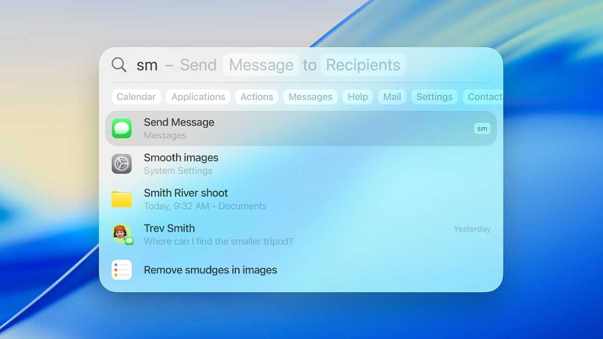 WWDC 2025 macOS Tahoe Spotlight 2