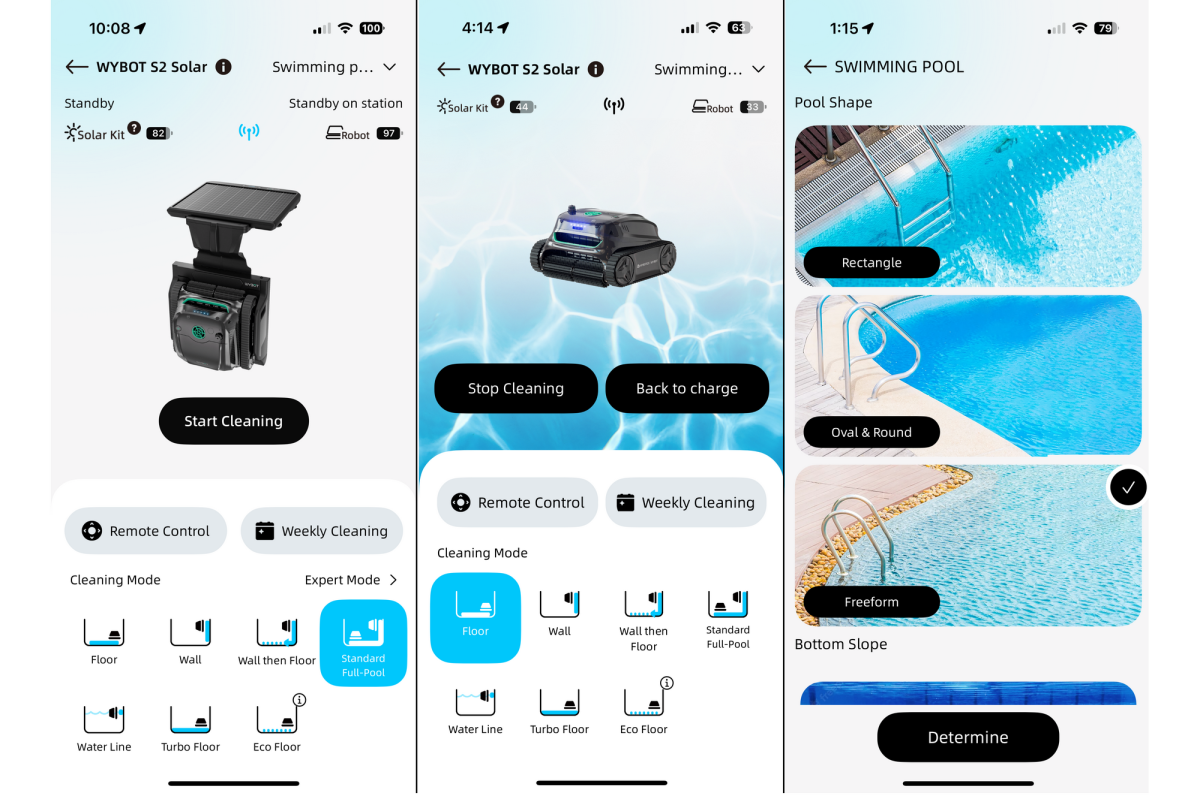 WYBOT S2 SOLAR VISION APP لقطات شاشة