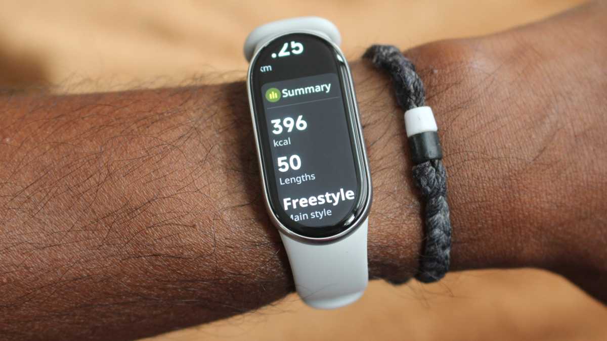 Xiaomi Smart Band 10 review swim