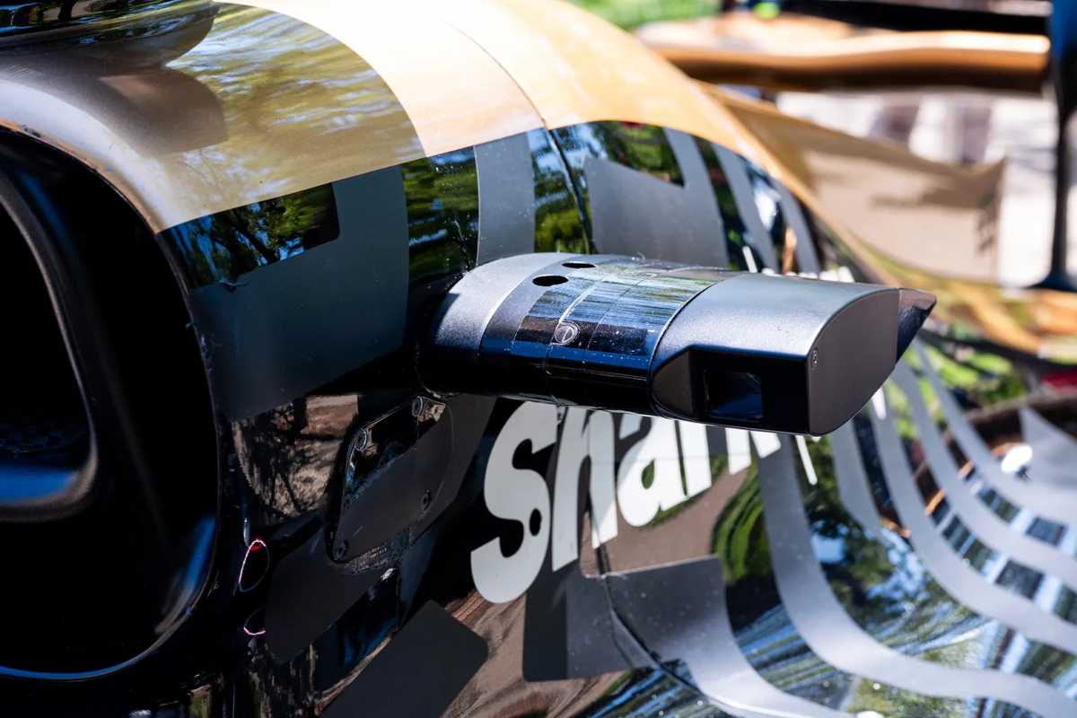 custom camera for Apple's F1 movie