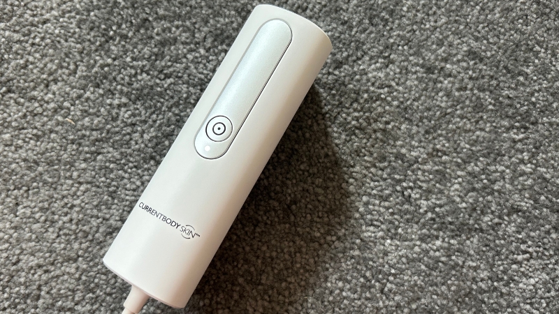 CurrentBody remote on a carpet