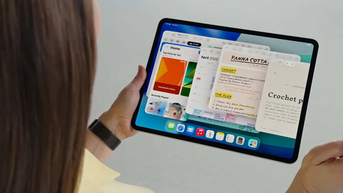 iPadOS 26 multitaking