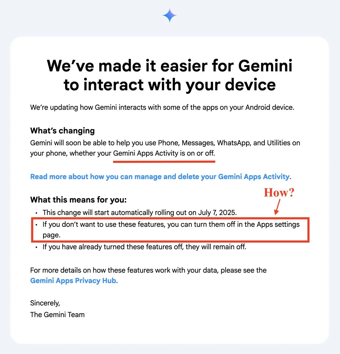 Google Gemini Mail