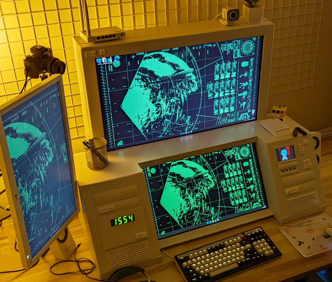 custom monitor enclosure by ZealousidealWorry881