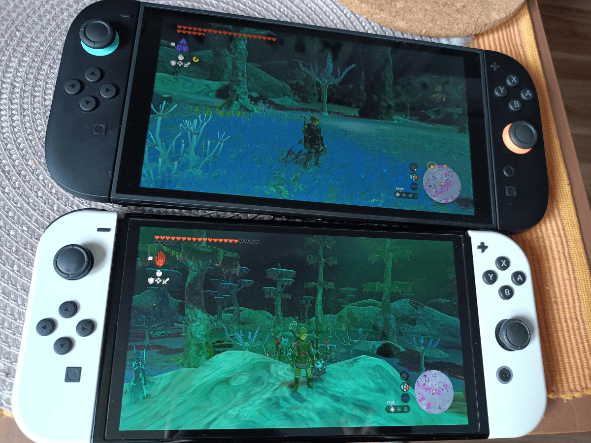 Switch 2 VS OLED Switch