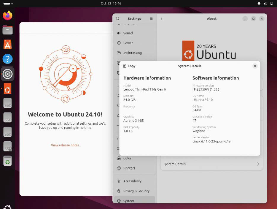 Mit dem „Concept Image“ gelang Canonical der Durchbruch. Es lief bereits auf zahlreichen Snapdragon-XNotebooks, richtete sich aber vor allem noch an Entwickler.