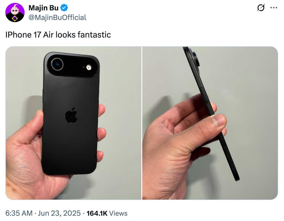 majin bu iphone 17 air
