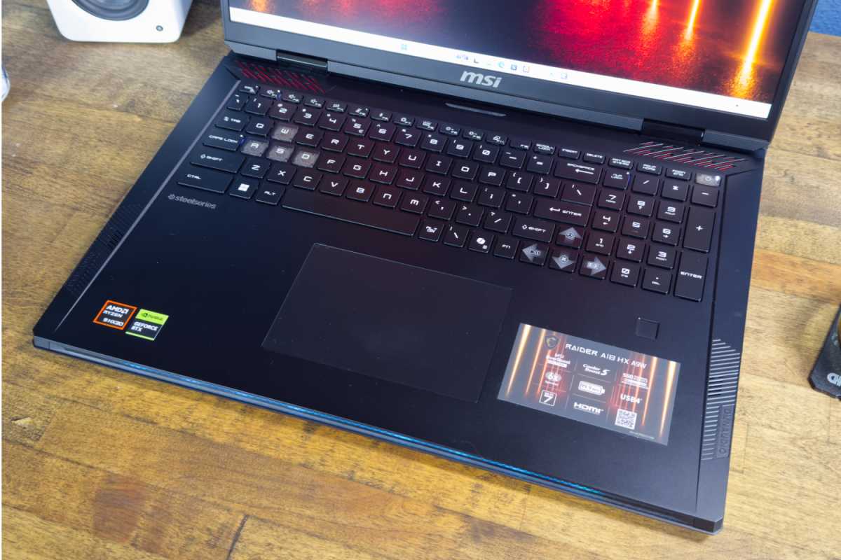 MSI Raider keyboard