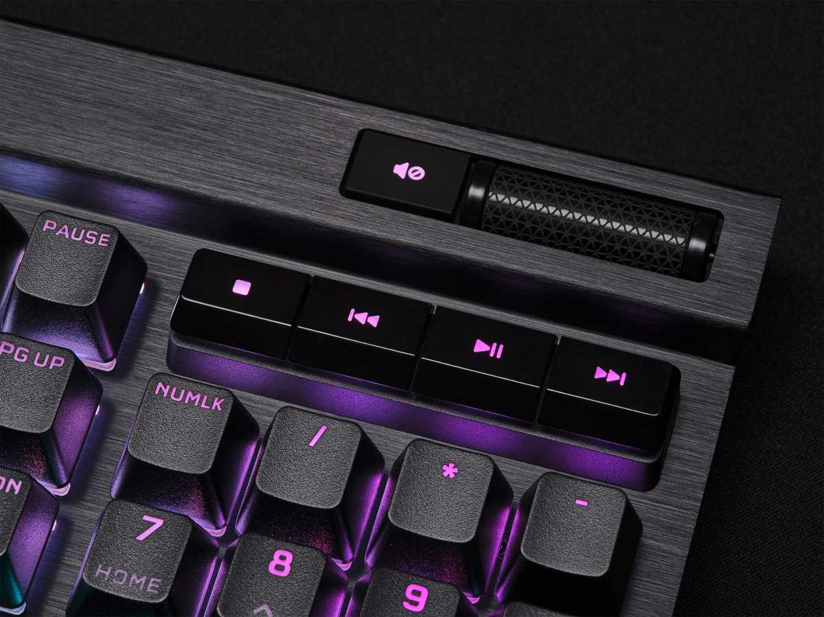 Keyboard mit dedizierten Medientasten