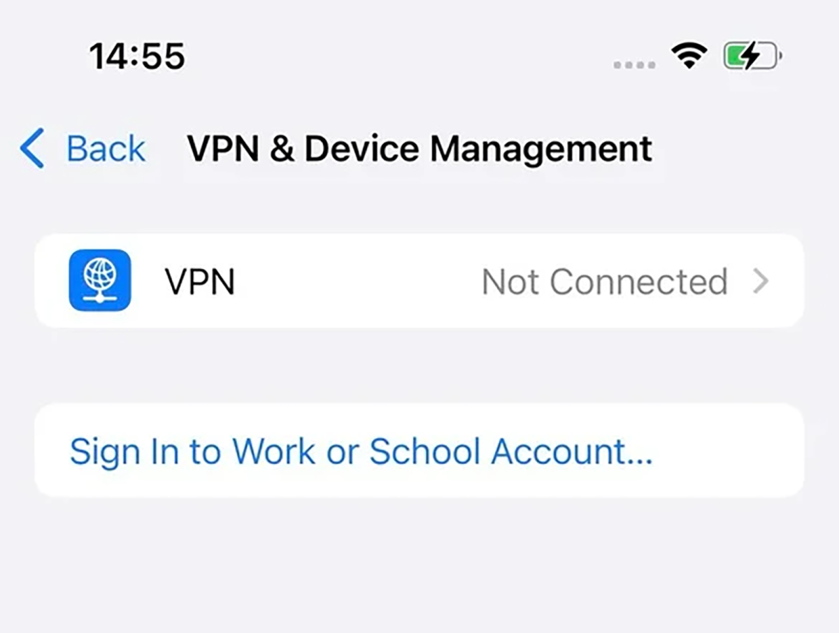 remove ios 26 beta setting