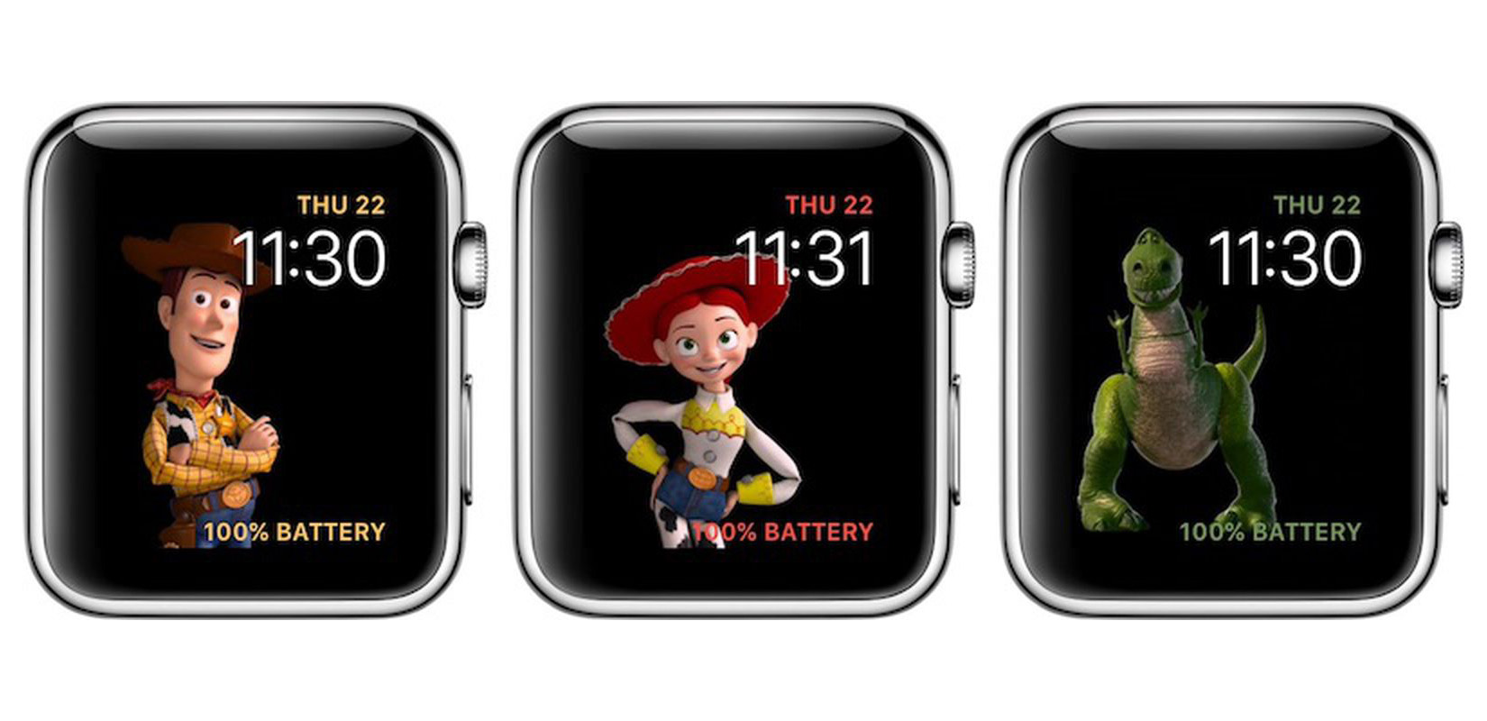 watchOS 4 Toy Story faces